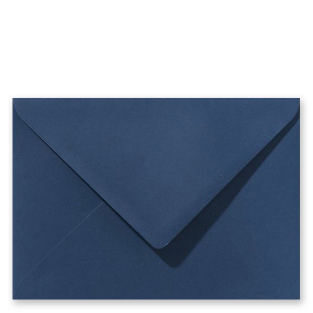 Envelop nachtblauw 11x15,6 cm