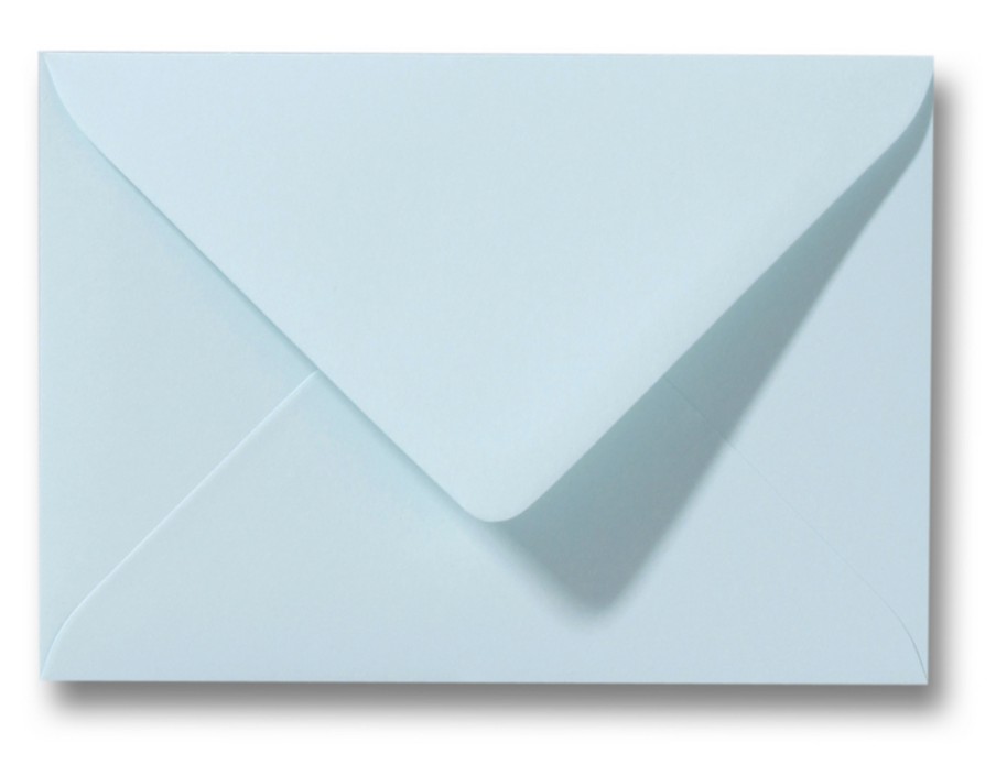 Envelop zachtblauw 11x15,6 cm (op bestelling)