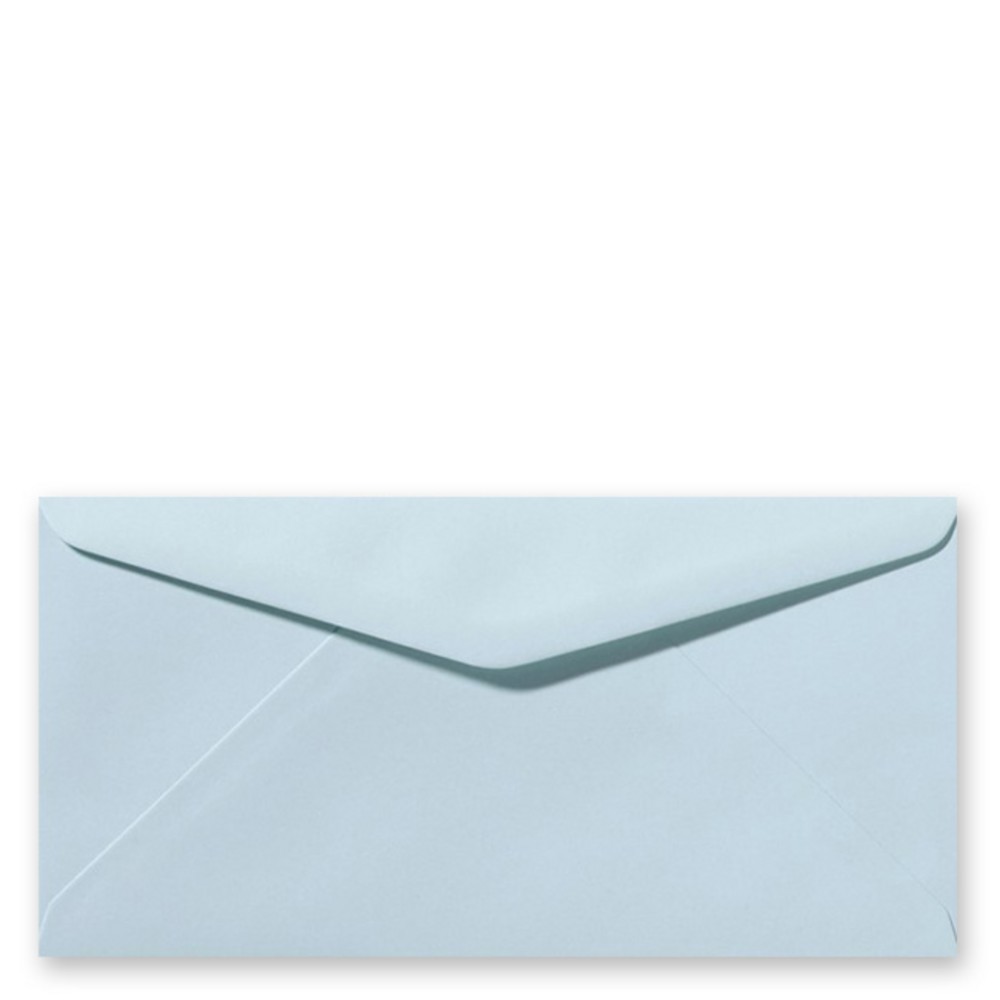 Envelop zachtblauw 11x22 cm