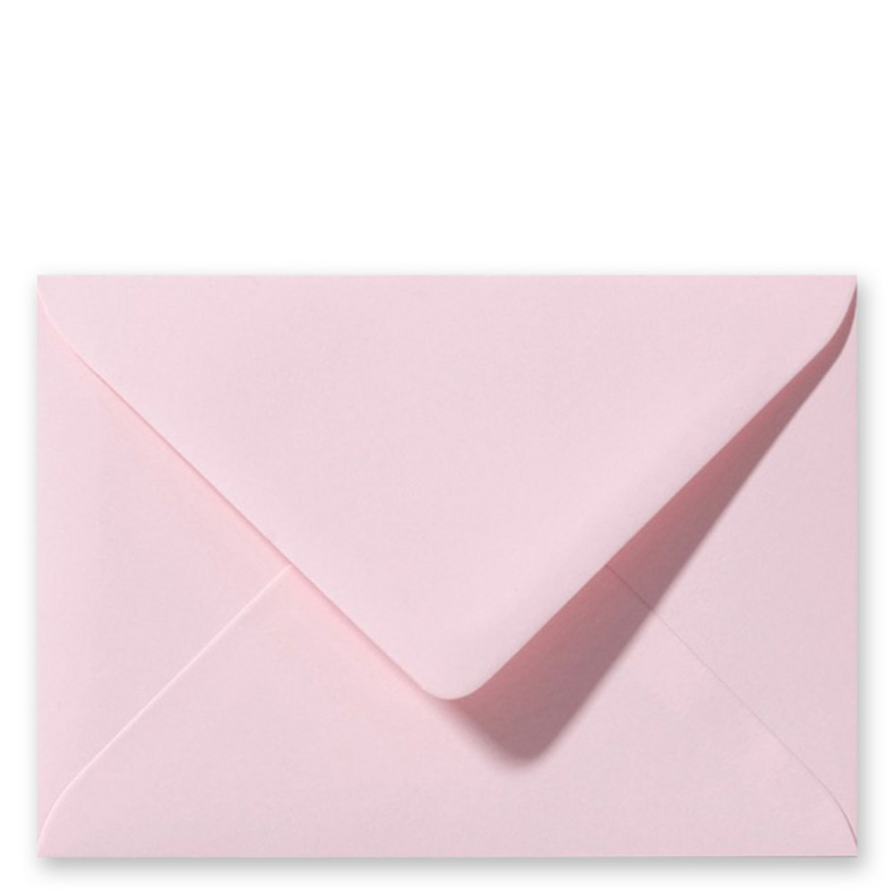 Envelop licht roze 12x18 cm (op bestelling)