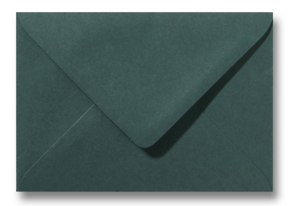 Envelop donkergroen 12x18 cm (op bestelling) voor