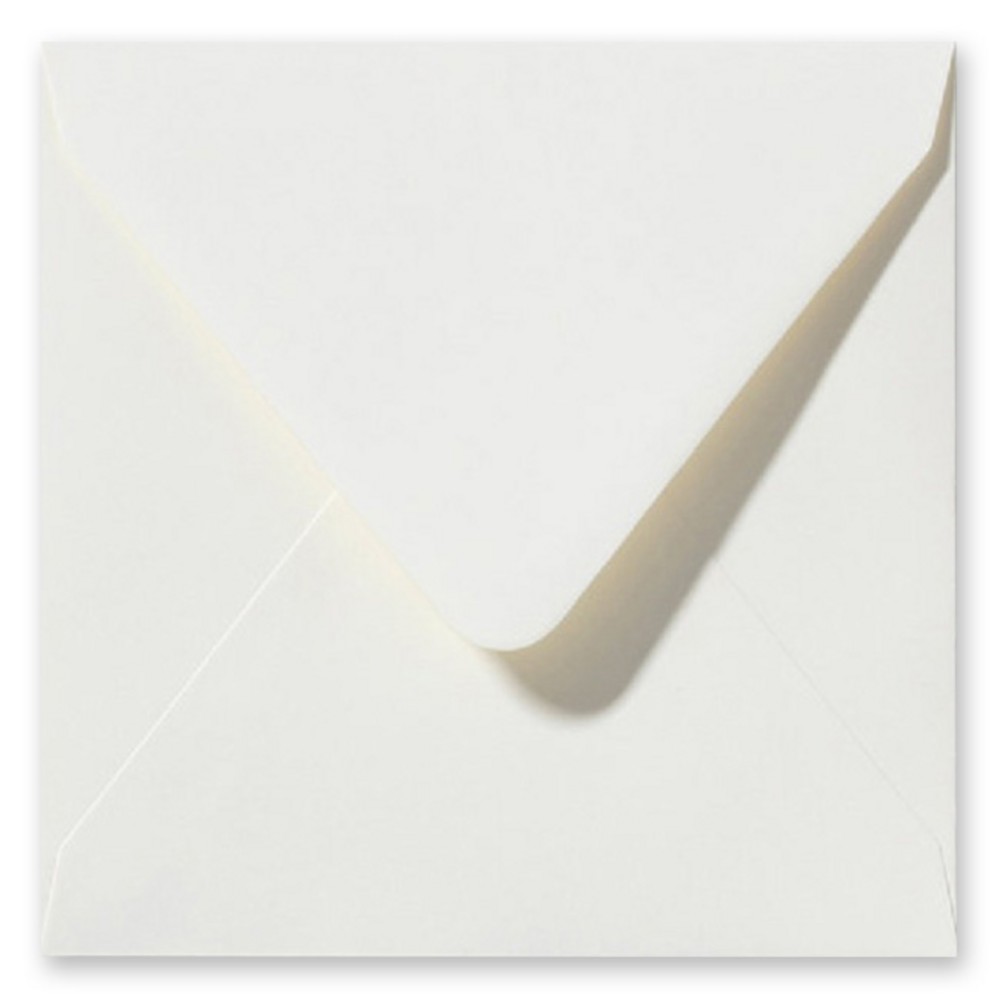 Envelop off white 12x12 cm