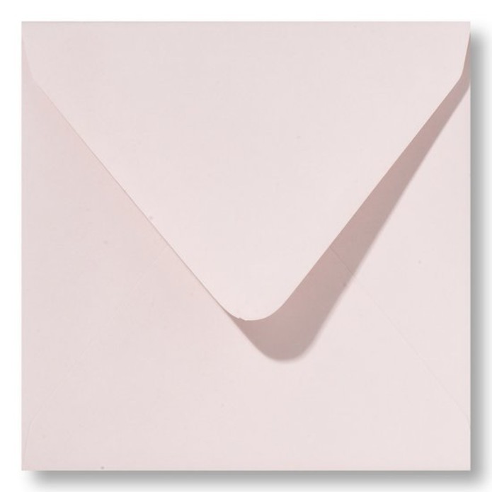 Envelop taupe 14x14 cm (op bestelling) voor