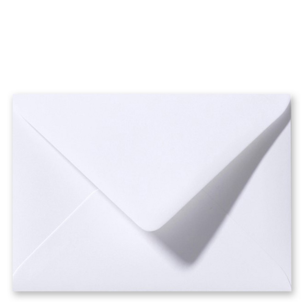 Envelop 15,6 x 22 cm - wit