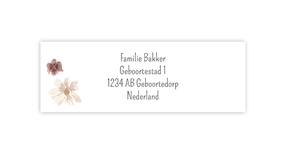 adresetiket-adressticker-bloemen-bloem-droogbloem-natuur-geboorte-aankondiging