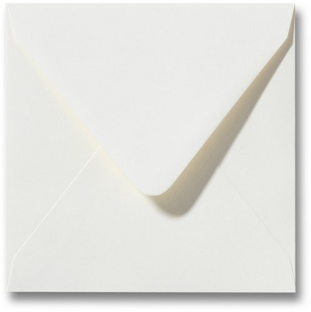 Envelop off white 12x12 cm