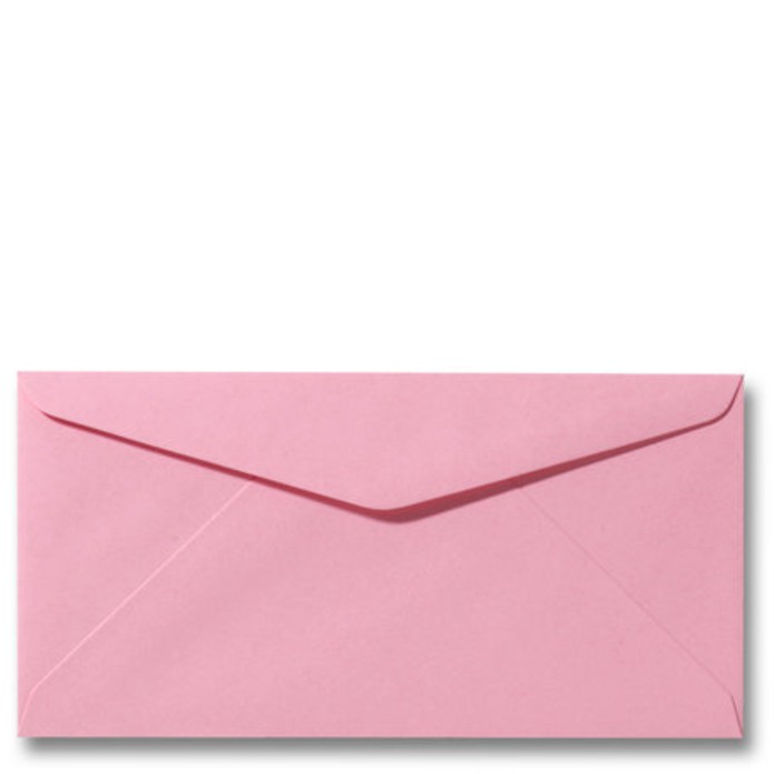 Envelop donker roze 11x22 (op bestelling)