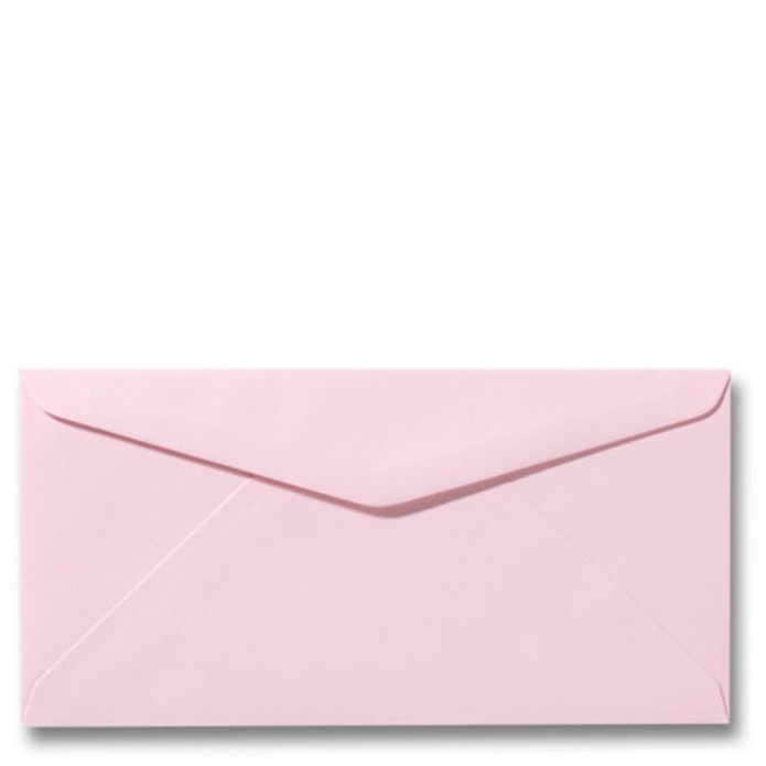Envelop licht roze 11x22 cm (op bestelling)