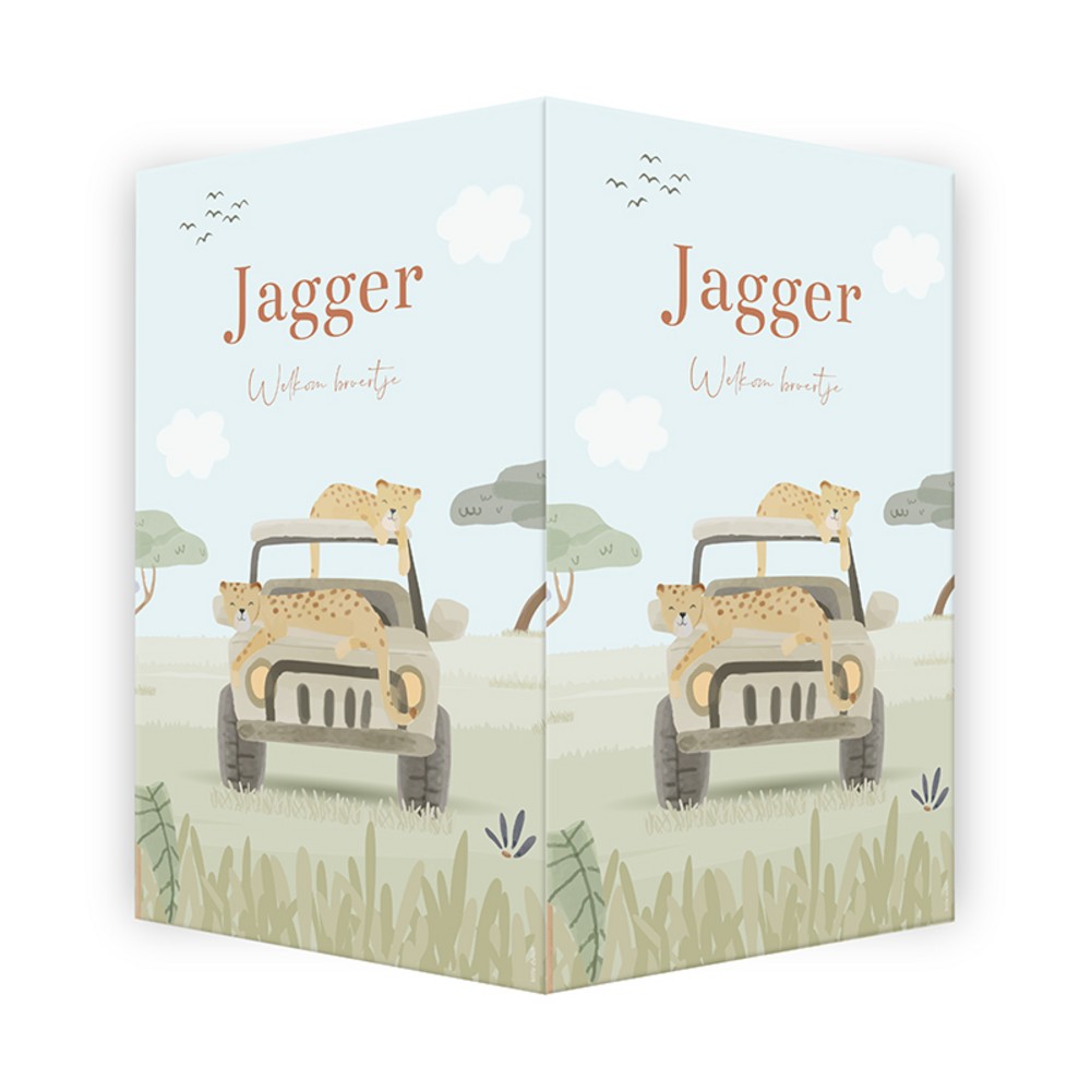 Geboorteaankondiging geboortebord Little Dutch Jagger