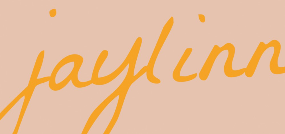 Geboortekaartje Typografie Jaylinn