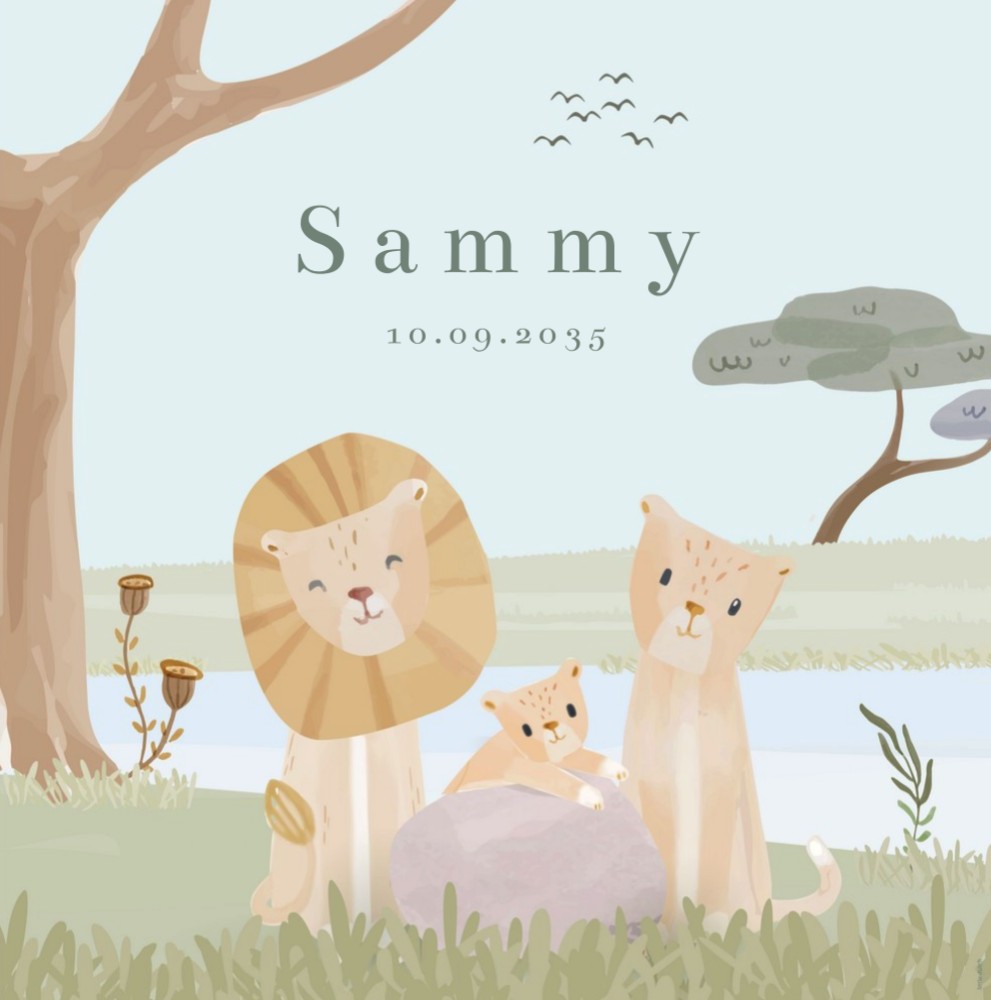 Little Dutch poster Sammy voor babykamer