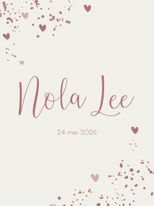Poster Nola Lee