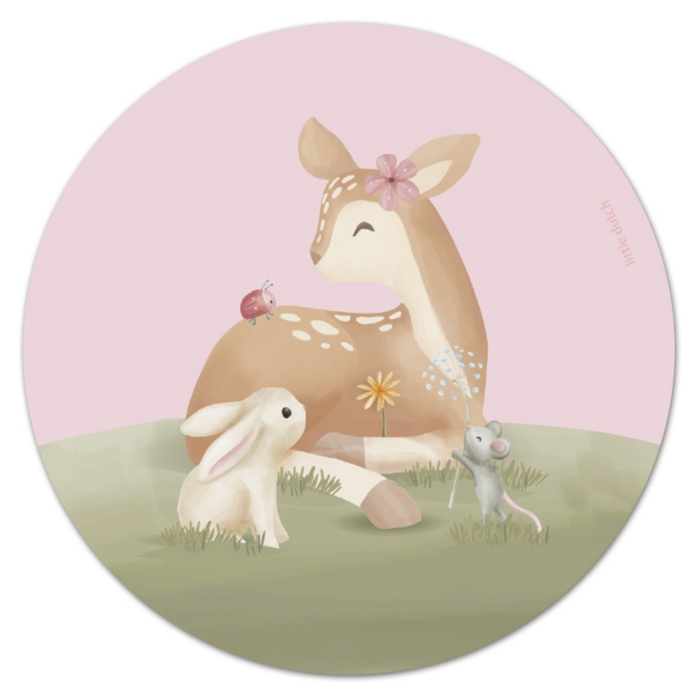 Sluitsticker Little Dutch hertje
