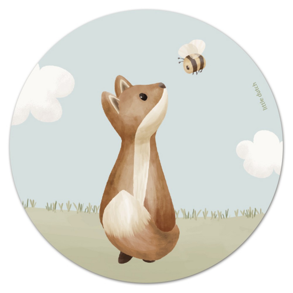 Sluitsticker Little Dutch vosje