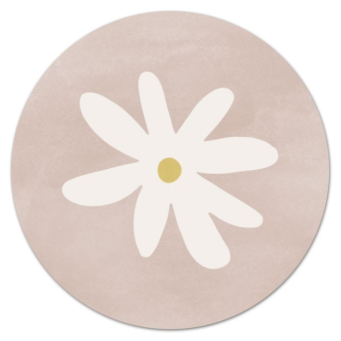 sluitsticker-sluitzegel-prenatal-bloemen-natuur-margriet-roze-wit-lief-meisje