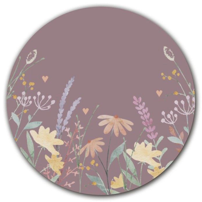 Sluitsticker-wilde-bloemen-lila