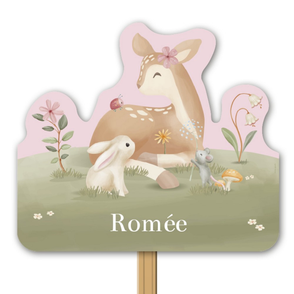 Tuinbord Little Dutch hertje Romée