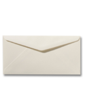 Envelop offwhite langwerpig 11x22 cm