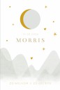 Geboortekaartje jongen bergen gouden maan Morris voor