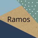 Geboortekaartje Kraft met vlakken Ramos voor