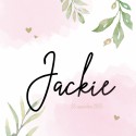 Geboortekaartje meisje aquarel takjes Jackie voor