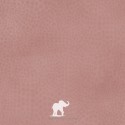 Geboortekaartje Prénatal meisje olifant roze Abby achter