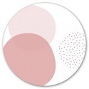 Sluitsticker Roze Cirkels