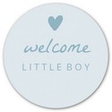 Sluitsticker Welcome Little Boy
