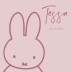 Geboortekaartje nijntje portret roze meisje Tessa