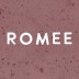 Geboortekaartje meisje minimalistisch verfspetters Romee