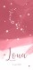 Geboortekaartje Prénatal roze aquarel met sterren Loua