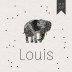 Geboortekaartje Prénatal zoon stoere olifant Louis