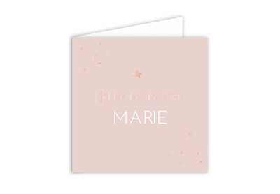 1881-1-geboortekaartje-marie-rosegoud-folie-meisje-roze