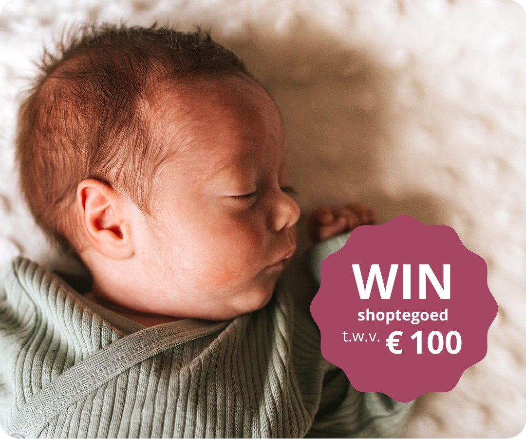 Alle geboortekaartjes - winactie - bestel je proefdruk en maak kans op 100 euro shoptegoed