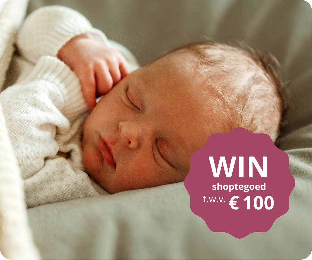 Winactie shoptegoed 100 euro - Alle geboortekaartjes - bestel een gratis proefdruk met de code WIJPROEF