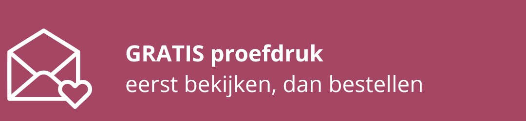 Gratis proefdruk: eerst bekijken, dan bestellen