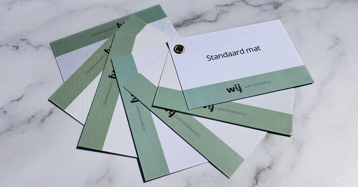 Geboortekaartje: welk papier kies je?