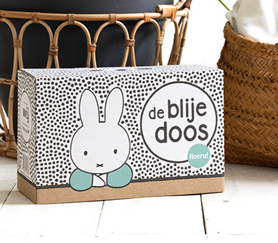 Bekend van de blije doos: heb je de flyer van WIJ Geboortekaartjes al gespot in de blije doos?