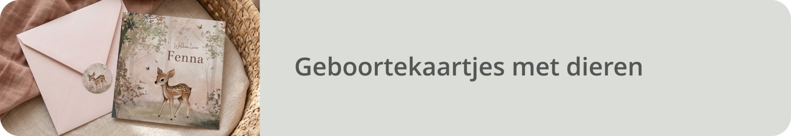 Bekijk alle geboortekaartjes met dieren