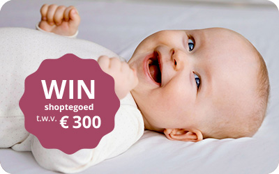 Geboortekaartjes winnen shoptegoed winactie