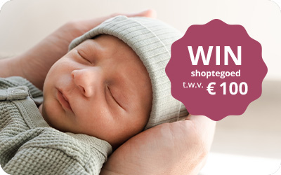 Geboortekaartjes winactie shoptegoed winnen