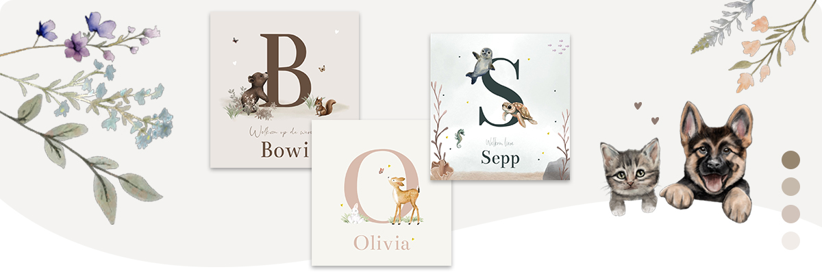 Geboortekaartjes trends 2025