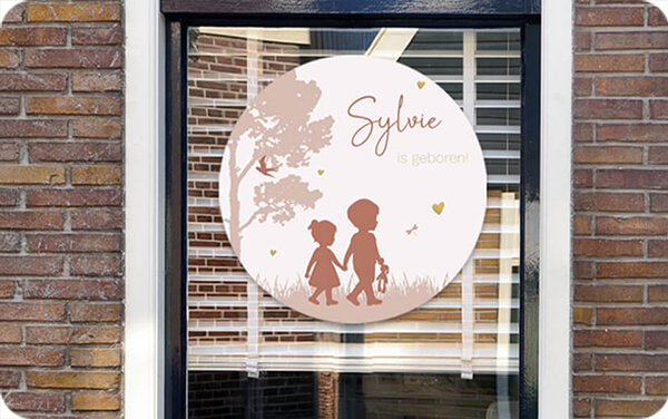 Hoeveel kost een raamsticker?